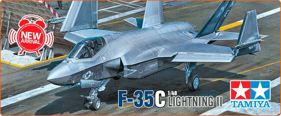 Tamiya 61127 1/48 Lockheed F-35C Lightning II