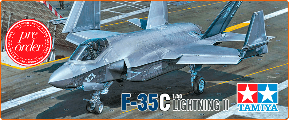 Tamiya 61127 1/48 Lockheed F-35C Lightning II