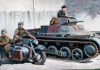 1/35 German Panzer I Ausf.B and Motorcycle