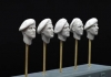 1/35 WWII British SAS ETO Beret Heads (5pcs)