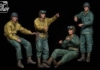 1/35 US Tank Crews (4 resin figures) - Border Model BR-007