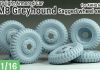 1/16 US M8 Greyhound Sagged Wheel Set - DEF Model