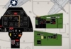 1/48 P-51D Mustang Cockpit Detail Set for Tamiya kits