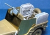 1/35 WWII US SCR-193 Radio &M1919 .30cal Gun for Tamiya Jeep