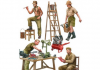 1/48 German Ground Staff with Accessories. North Africa