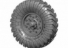 1/35 Morris C9/B Wheels (Goodyear Thread, 5pcs) for Thunder Model