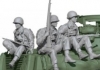 1/16 WWII US Army Rifleman Set (3 figures)