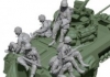 1/16 WWII US Army M8 Riders Set (6 figures)