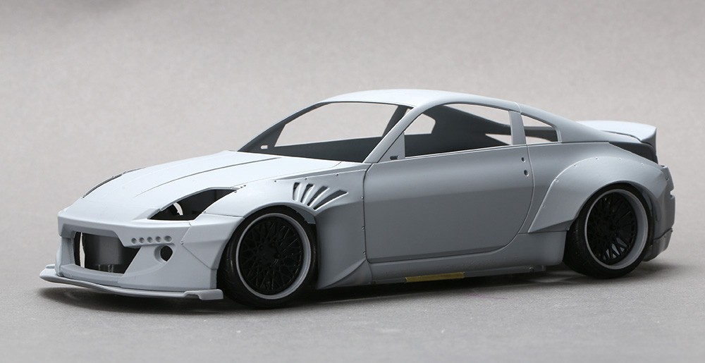 1/24 RB Nissan 350Z Wide Body Transkit for 350Z Plastic Models kit ...