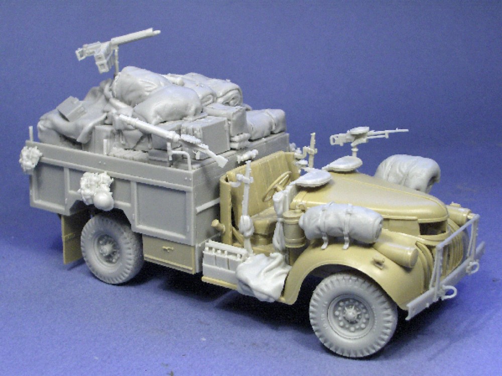 1/35 Chevrolet LRDG 30 cwt Heavy Weapon Carrier Early Conversion set ...