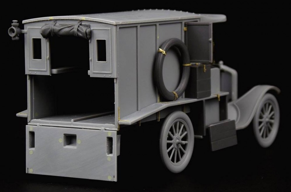 1/35 Ford Model T Ambulance Update Detail Set for ICM kits