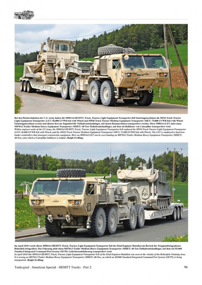 Us Army Special Vol36 Hemtt Truck Development Technology And Variants