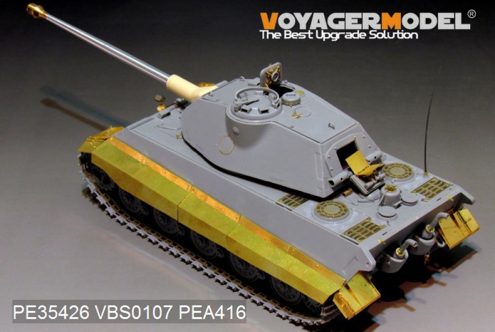 meng wwt-003 model - german king tiger (porsche turret) world war toons