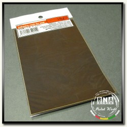 Model Factory Hiro P921: Detail - Adhesive cloth for seat, Leather-like  Ocher 90mm x 150mm (ref. MFH-P921)