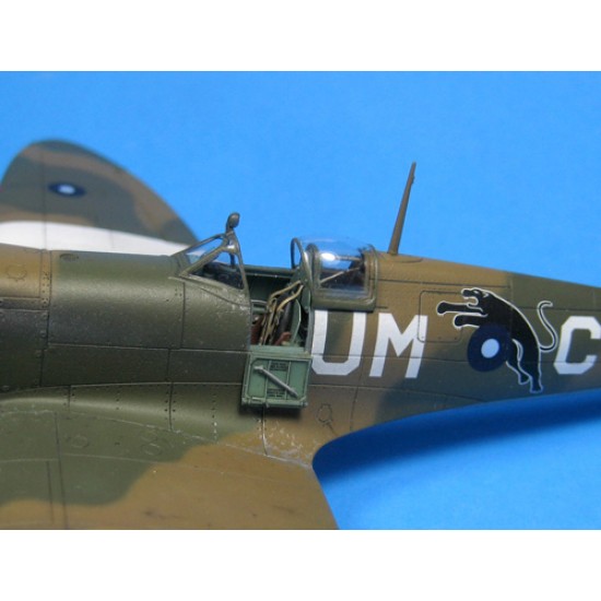 1/72 Supermarine Spitfire Standard Blown Sliding Hoods