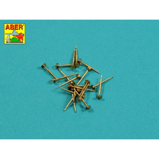 1/200 US Navy Ships 20mm L/70 Oerlikon Mk.10 Gun Barrels (20pcs)