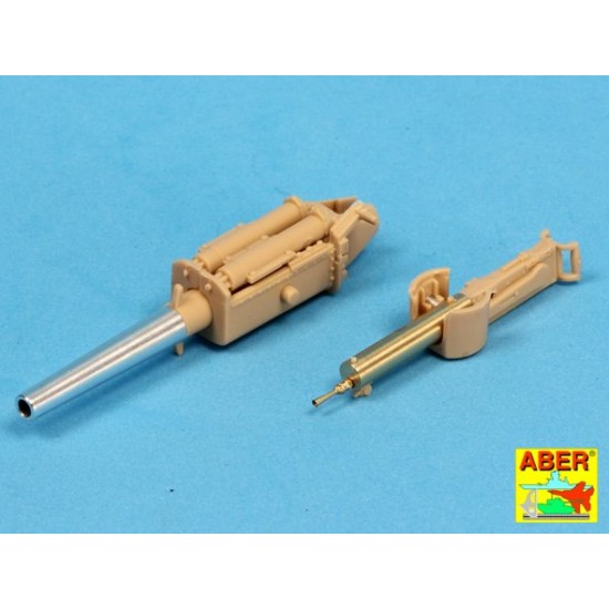 1/35 German WWI A7V Tank (Krupp) Barrels for Meng and other models