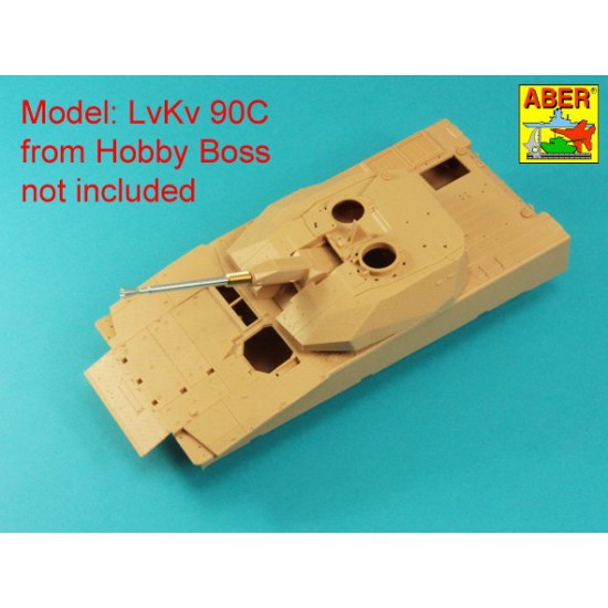 1/35 Swedish LvKv 90C Bofors 40mm L/70 for Hobby Boss kits