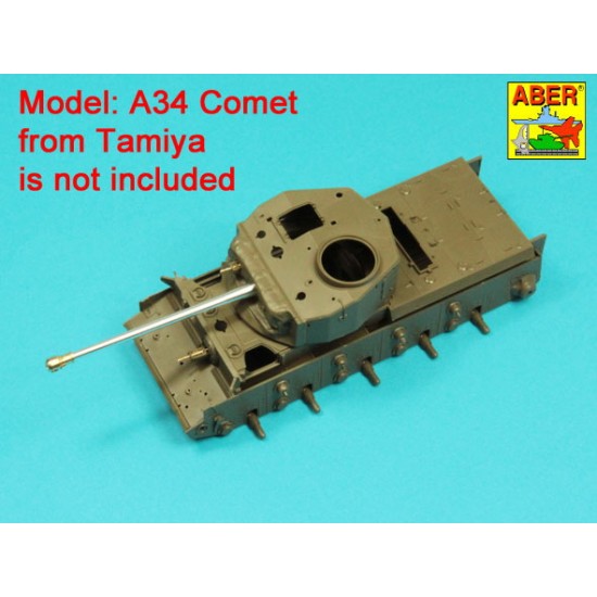 1/35 British A34 Comet Gun Barrel for Tamiya kits