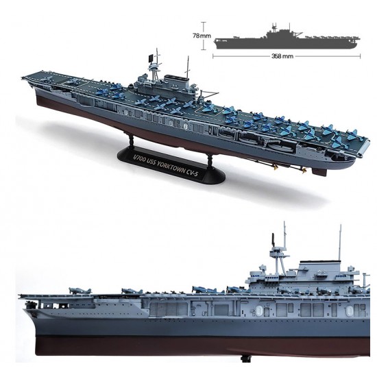 1/700 USS Yorktown CV-5 Battle of Midway 80th Anniversary