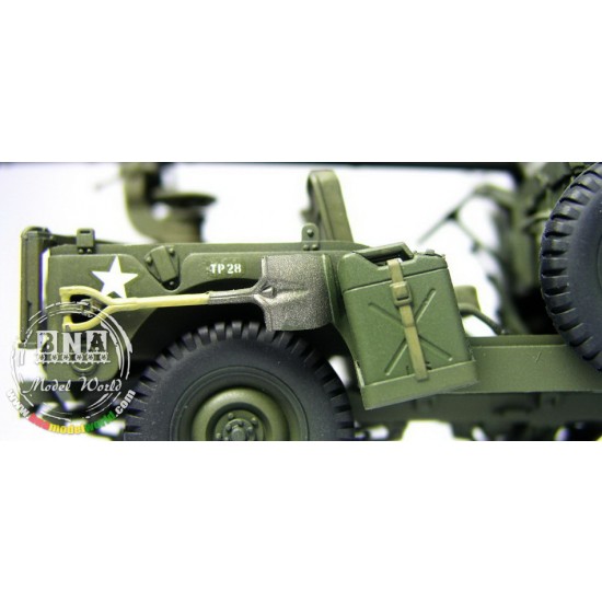 1/35 US M38A1C 1/4t 4X4 Army & Marine W/M40A1 106mm Recoilless Rifle