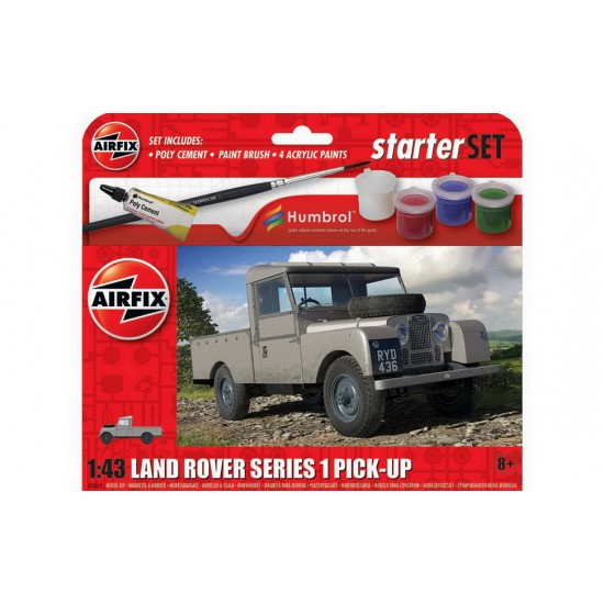 1/43 Starter Set - Land Rover Series 1 Pick-Up