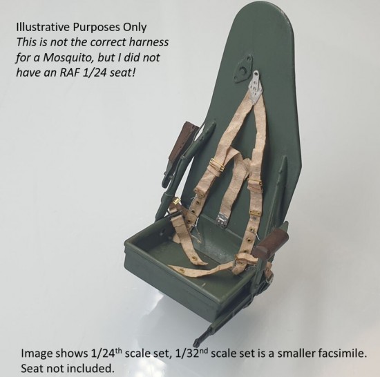 1/24 RAF Seatbelts (Sutton Harness)