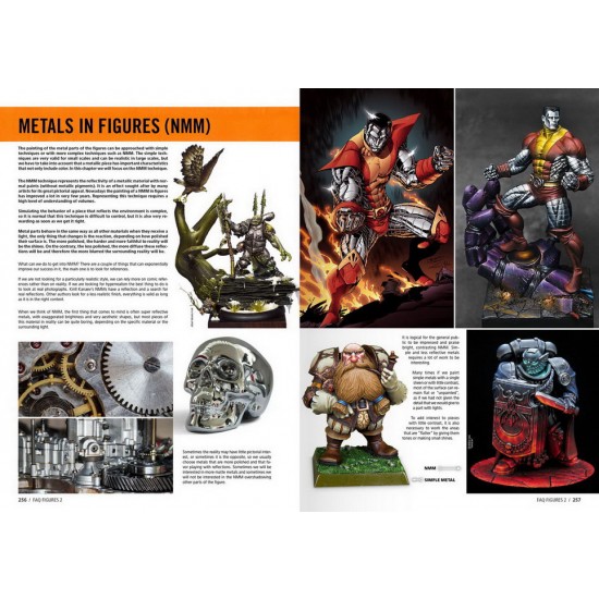 FAQ 2 Fantasy Figures Painting Techniques By Arnau Lazaro (English, 320 pages)