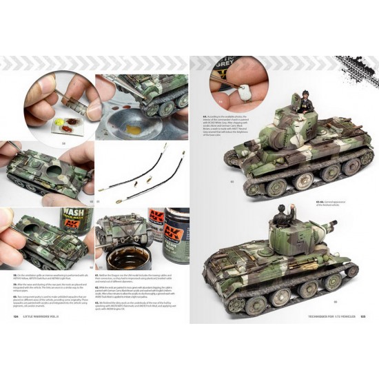 Little Warriors - Techniques on 1:72 Scale Vehicles Vol. II (English, 152 pages)