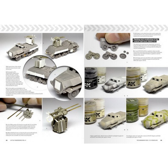 Little Warriors - Techniques on 1:72 Scale Vehicles Vol. II (English, 152 pages)