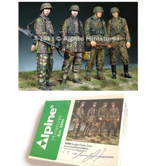 1/35 Straight Outta Caen (4 figures) [Limited Edition]