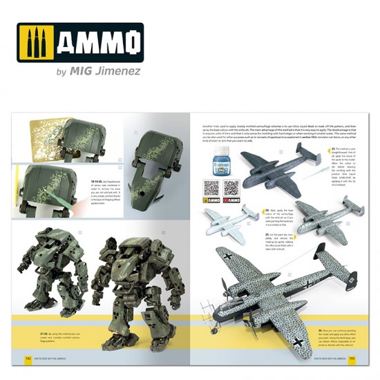 Ammo Modelling Guide - How To Paint with The Airbrush (English, 180 pages)