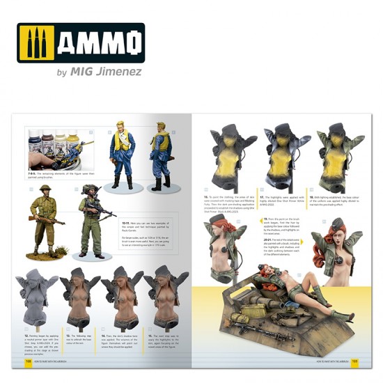 Ammo Modelling Guide - How To Paint with The Airbrush (English, 180 pages)