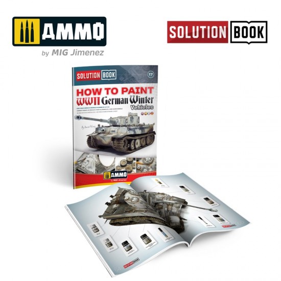 Solution Book - How to Paint WWII German Winter Vehicles (Multilingual)