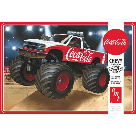 1/25 1988 Chevy Silverado Monster Truck (Coca-Cola)