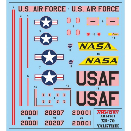 1/144 North American XB-70 Valkyrie Strategic Bomber