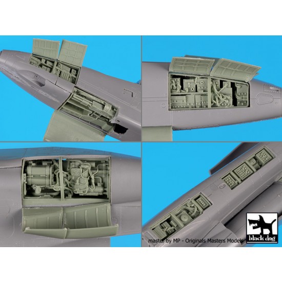 1/48 Sukhoi SU-25 Super Detail Set for Zvezda kits