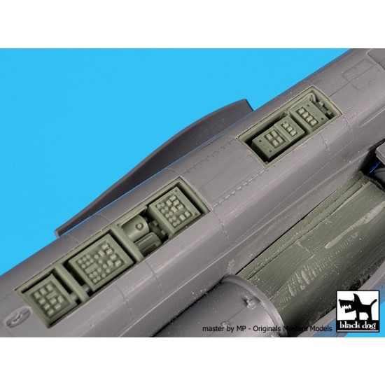 1/48 Sukhoi SU-25 Super Detail Set for Zvezda kits