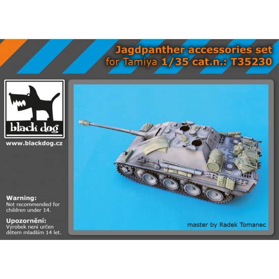 1/35 Jagdpanther Detail Set for Tamiya kits