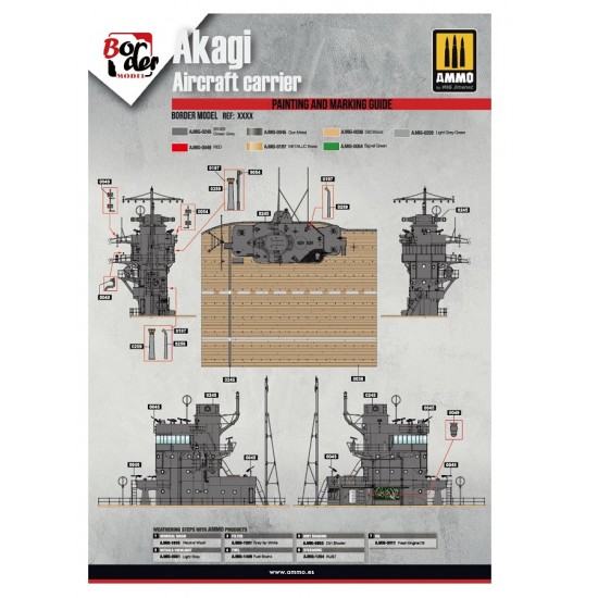 1/35 Akagi Bridge w/Flight Deck 'Battle of Pearl Harbor'