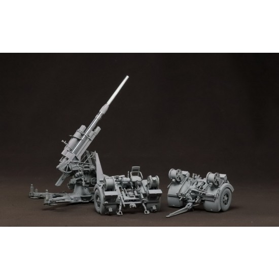 1/35 German 88mm Gun Flak 36 w/Anti-aircraft Artillery Crews (1 kit & 6 figures)