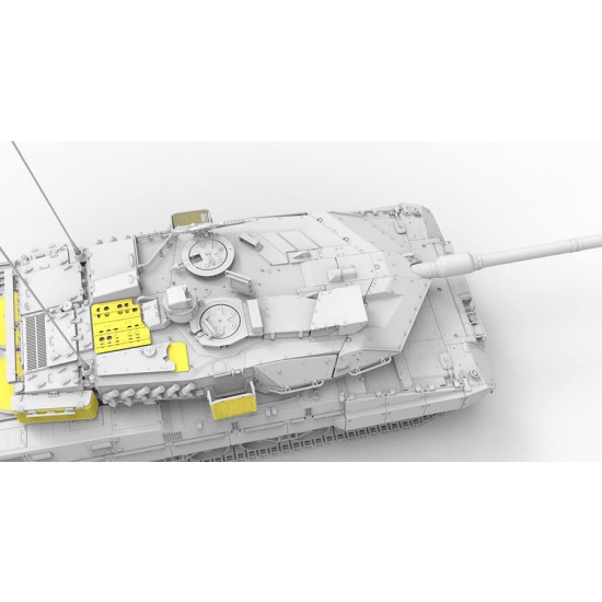 1/35 Leapord 2 A7V with Workable Track & Metal Gun