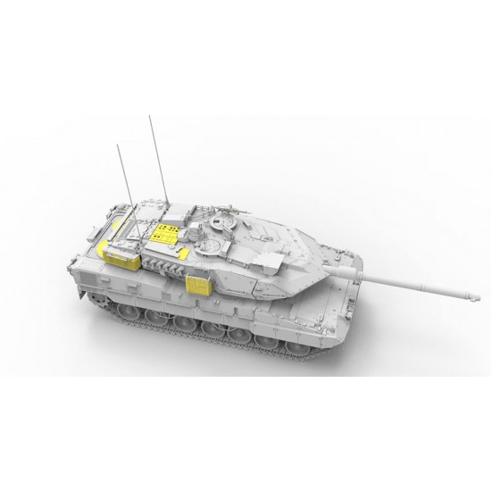 1/35 Leapord 2 A7V with Workable Track & Metal Gun