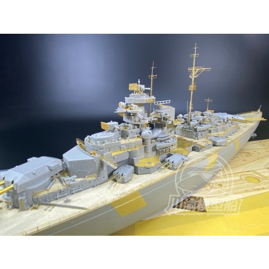 1/350 German Battleship Bismarck Super Detail Set for Trumpeter kits #05358