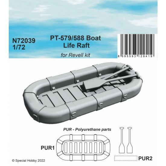 1/72 PT-579/588 Boat Life Raft