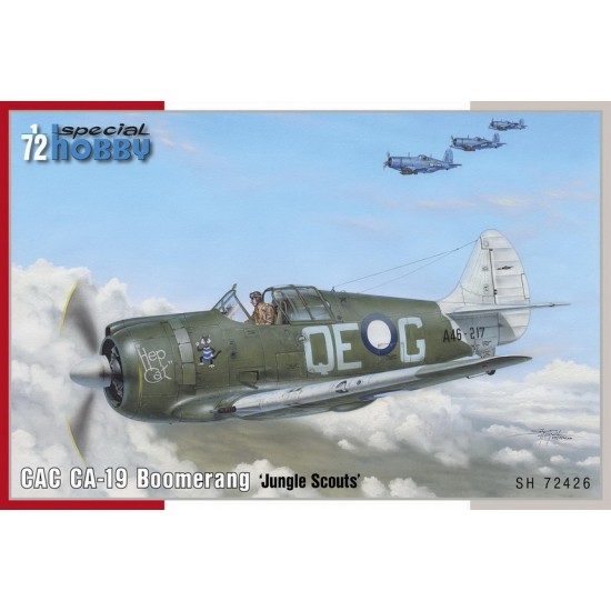 1/72 WWII CAC CA-19 Boomerang Flying Hitchhikers