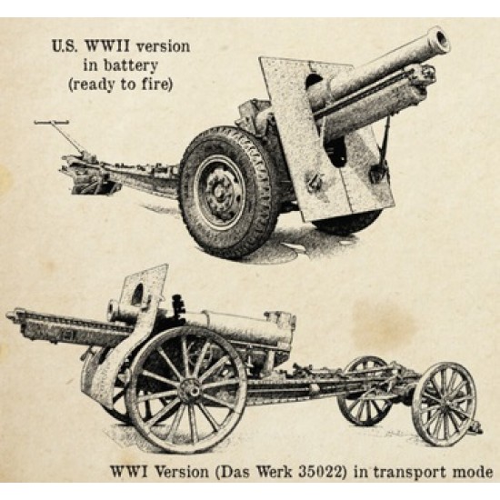 1/35 USMC 155mm Howitzer M1918