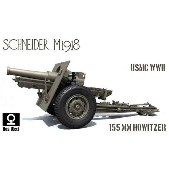 1/35 USMC 155mm Howitzer M1918