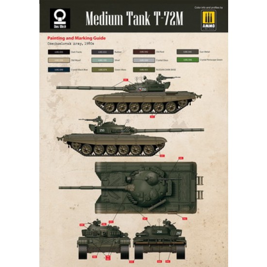 1/35 NVA/Hungarian/Hungarian/Iraqui T-72M Medium Tank