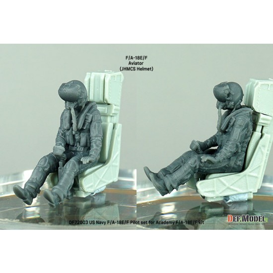 1/72 US Navy F/A-18E/F Pilot set for Academy kit (3 figures)